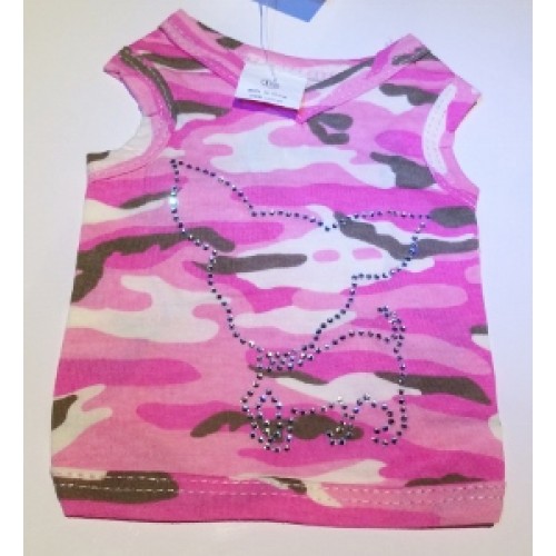 Pink Camo Sparkle Tank